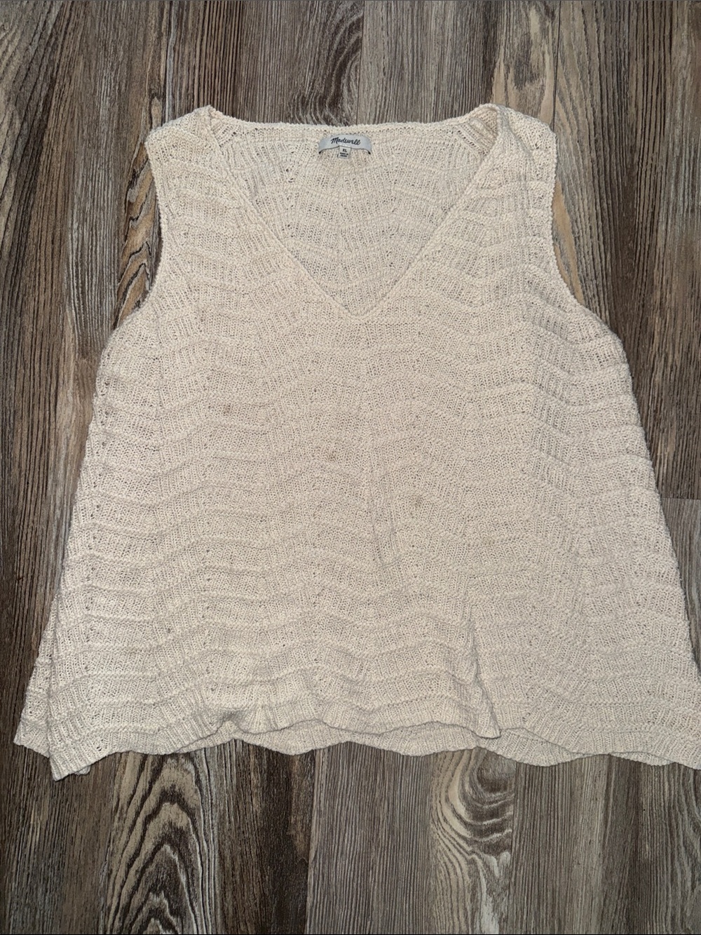 Madewell Crocheted Sweater Tank